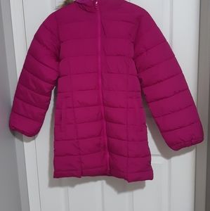 Pink Winter Jacket for Girls